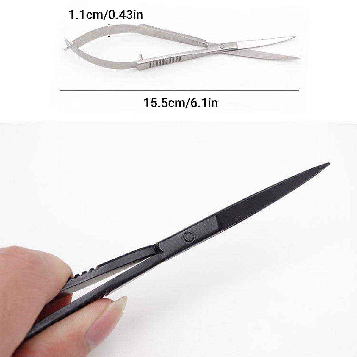 Aqua Plants Fish Tank Landscape Tools Aquarium Grass Tank Trimming Supplies Aqua Shears - Image 5