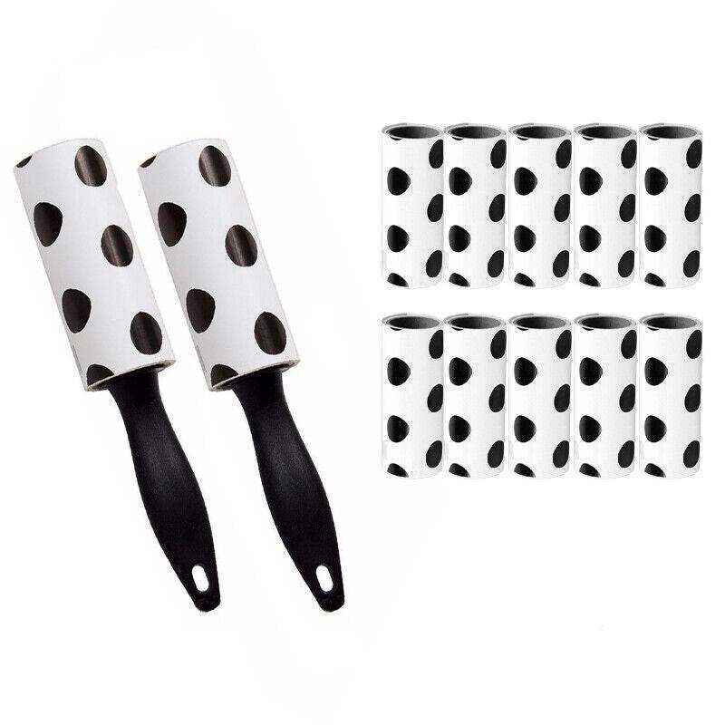 2 Lint Rollers With10 Refill Rolls 2 Colours - Image 13
