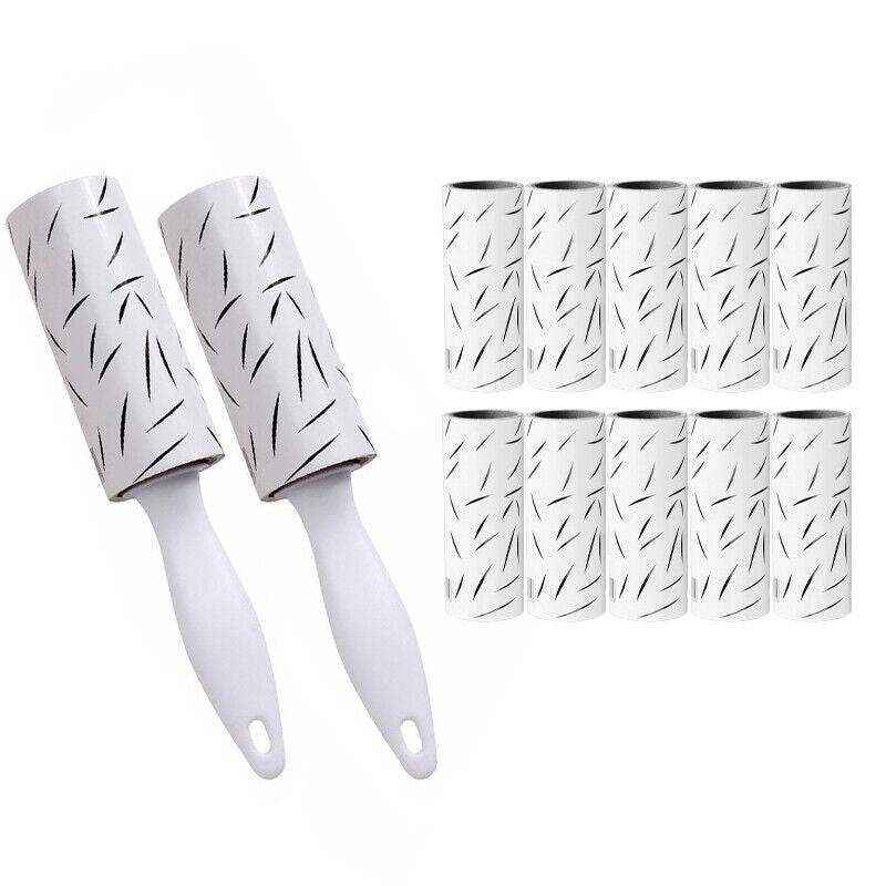 2 Lint Rollers With10 Refill Rolls 2 Colours - Image 14