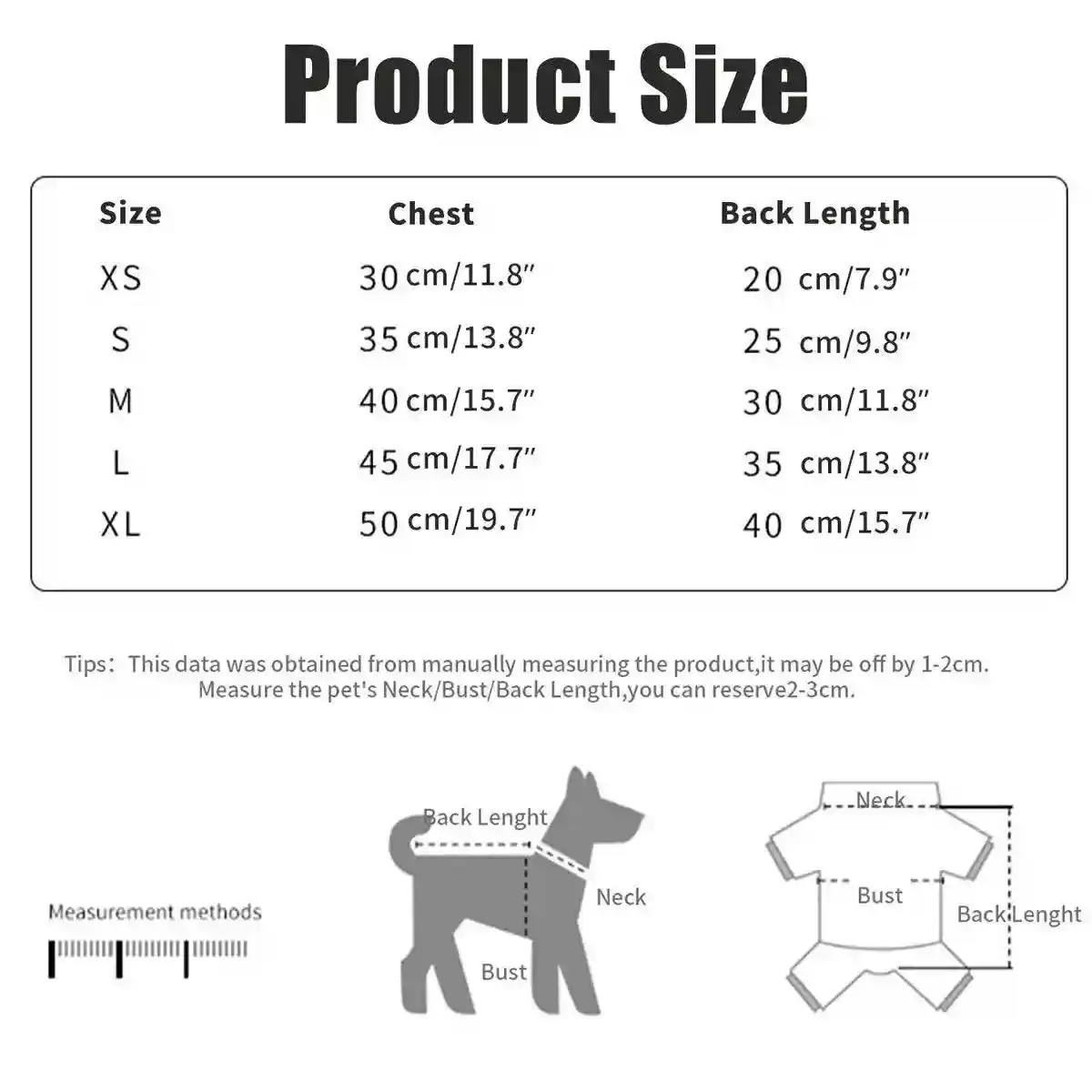 Striped Crew Neck Dog T-Shirt Fashionable Pet Outfit in Multiple Sizes - Image 4