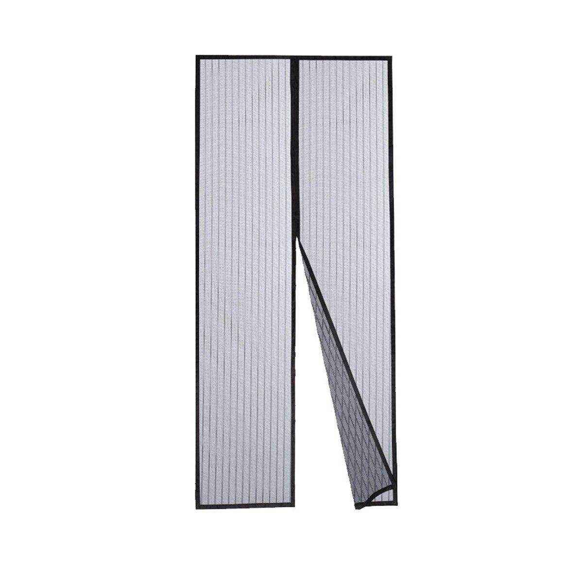 Striped Magnetic Screen Pet Door Curtain Anti Mosquito Mesh Door - Image 15