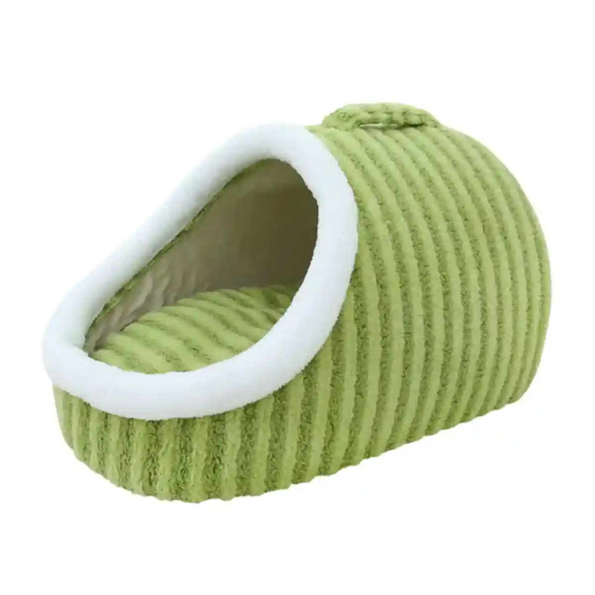 Striped Semi-Enclosed Pet Bed for Cats and Small Dogs - Image 19