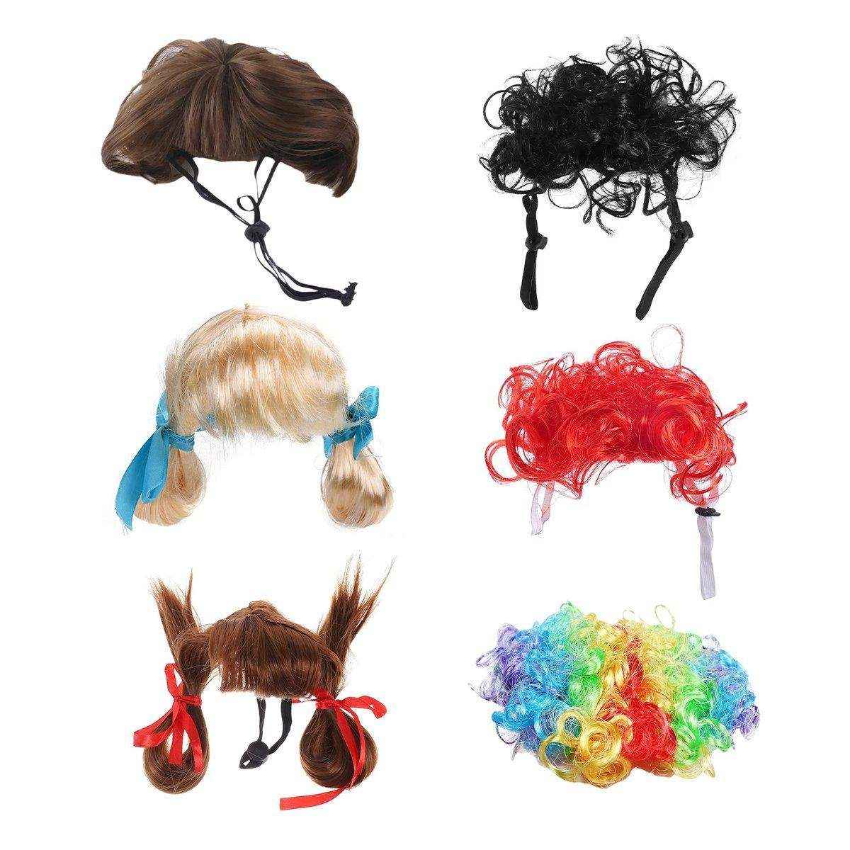 Stylish  Funny Pet Wig With Bangs Fun and Comfortable - Image 3