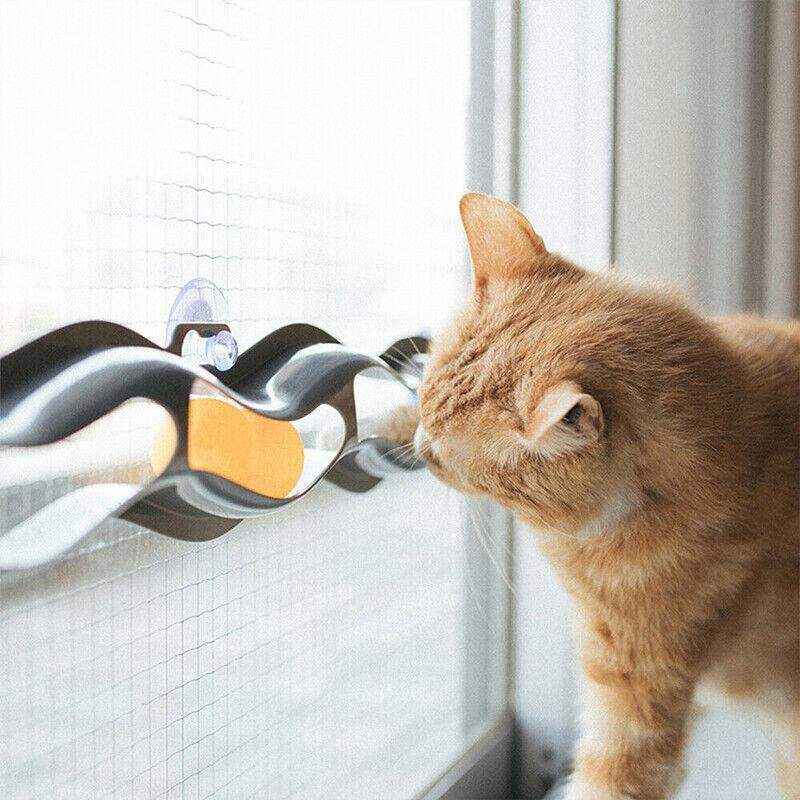 Interactive Window Suction Cup Cat Toy - Image 10
