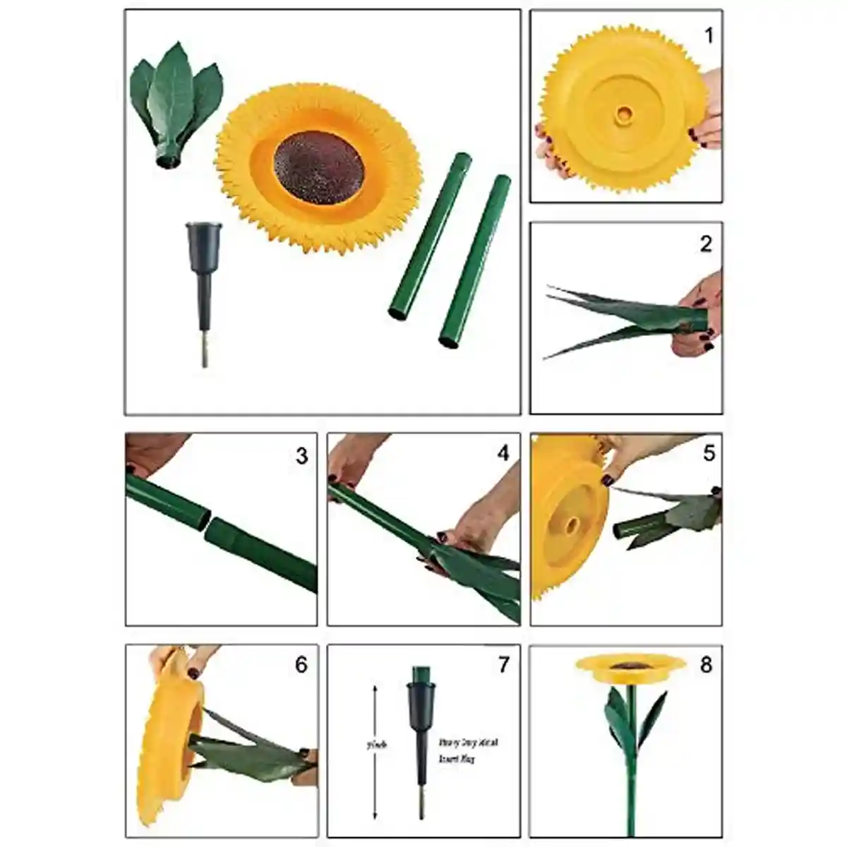Sunflower Bird Feeder Outdoor Hanging Wild Bird Feeding Station - Image 13