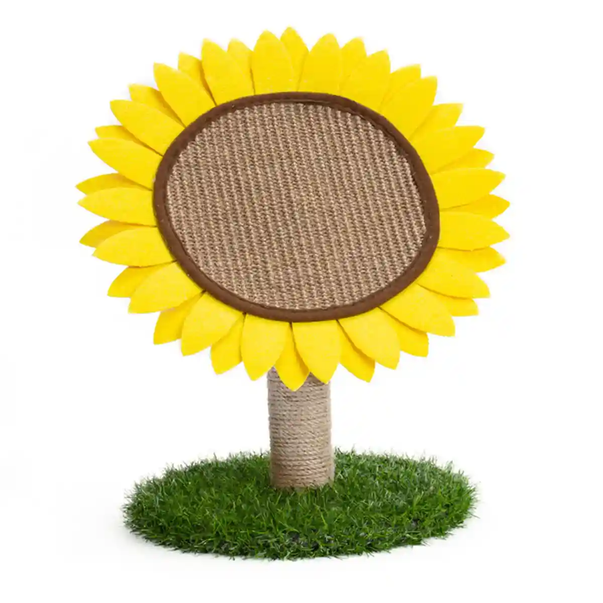 Sunflower Cat Scratching Post Decorative Sisal Climbing Rack - Image 2