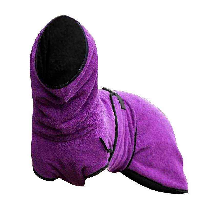 Pet Bathrobe Clothes Dog Towel Drying Robe Soft Warm Sleepwear Super Absorbent - Image 18
