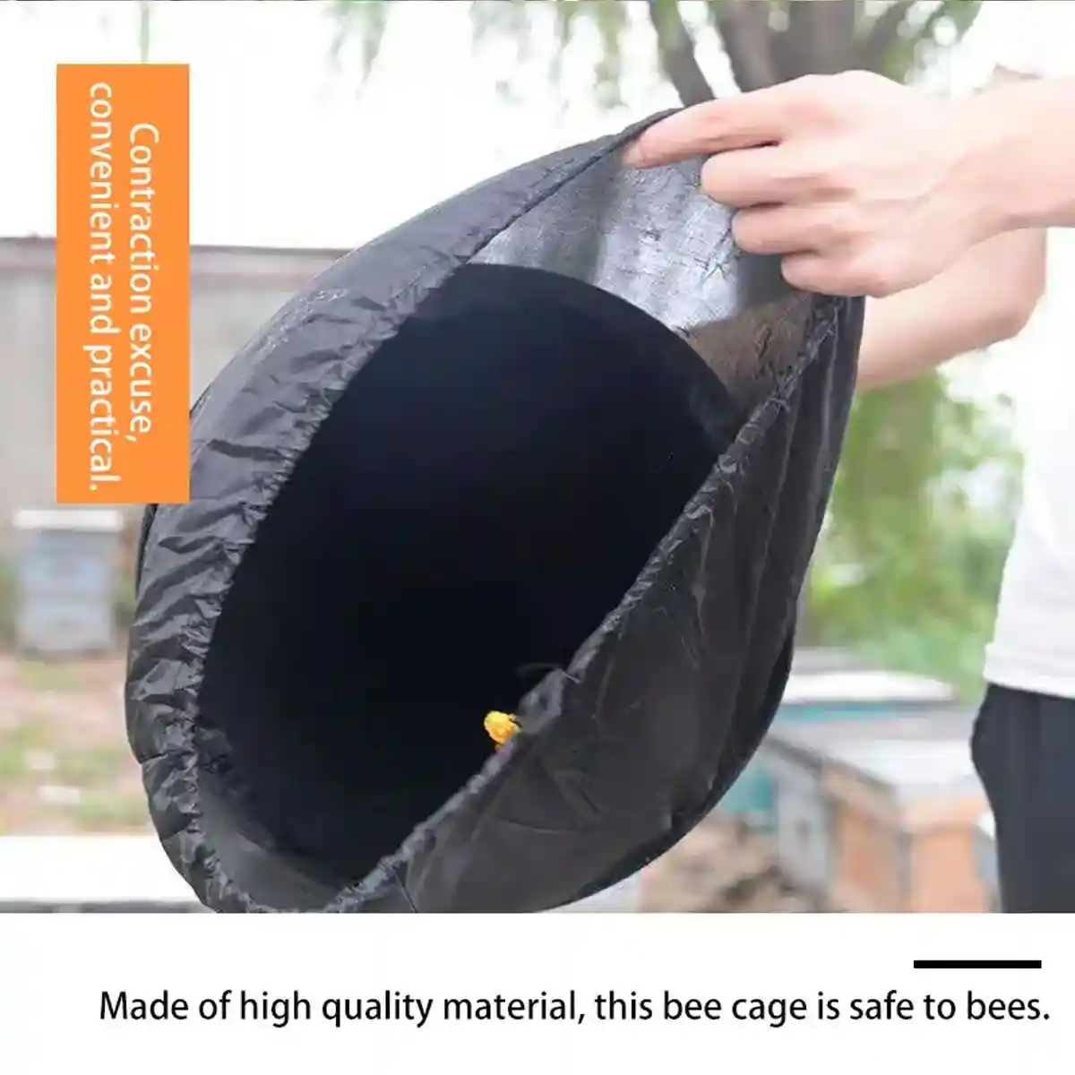 Efficient Swarm Capture Bee Cage Foldable Oxford Cloth Beekeeping Gear - Image 4