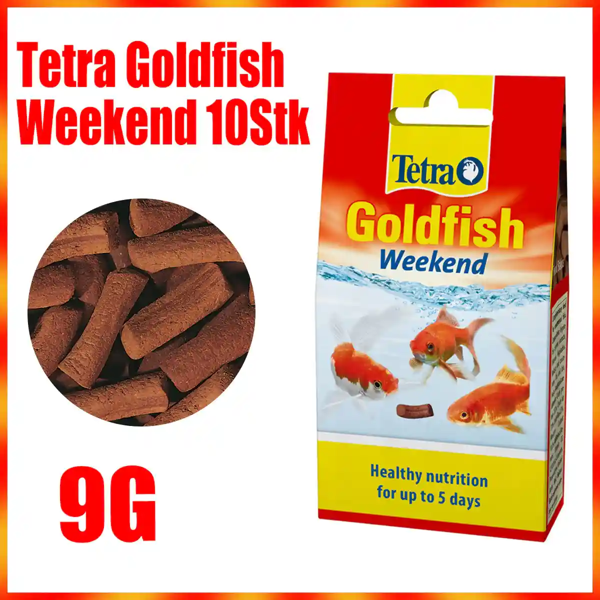 TETRA GOLDFISH WEEKEND 10CT 9G - Image 2