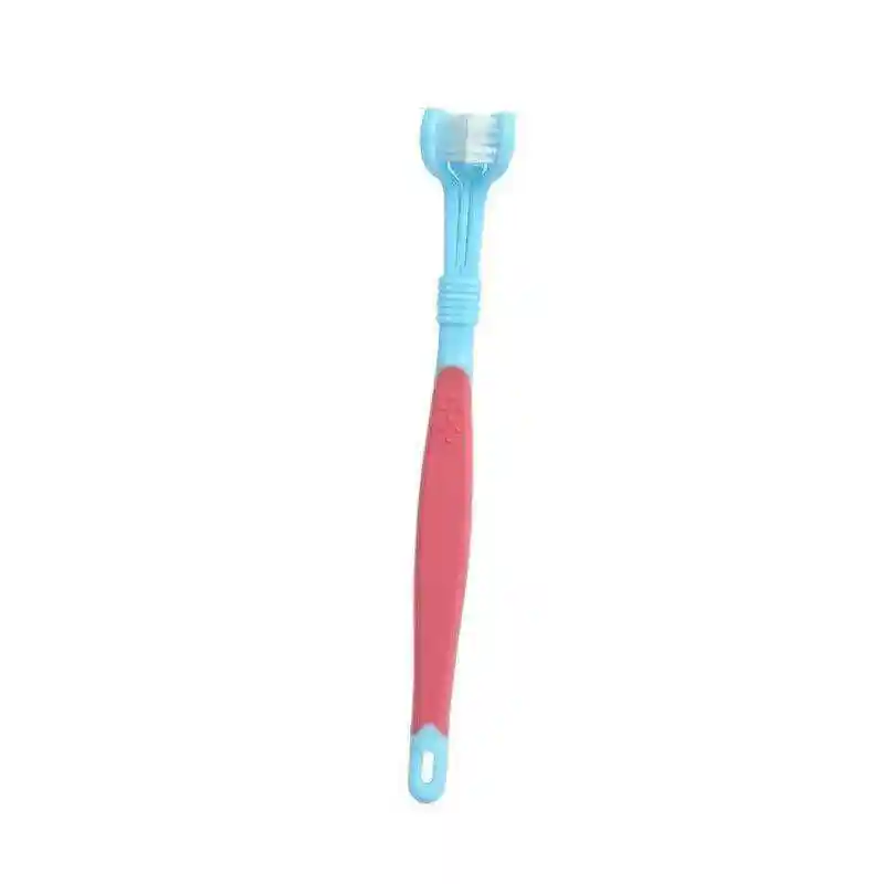 Easy-Clean Three-Sided Dog Toothbrush for Dental Care - Image 16