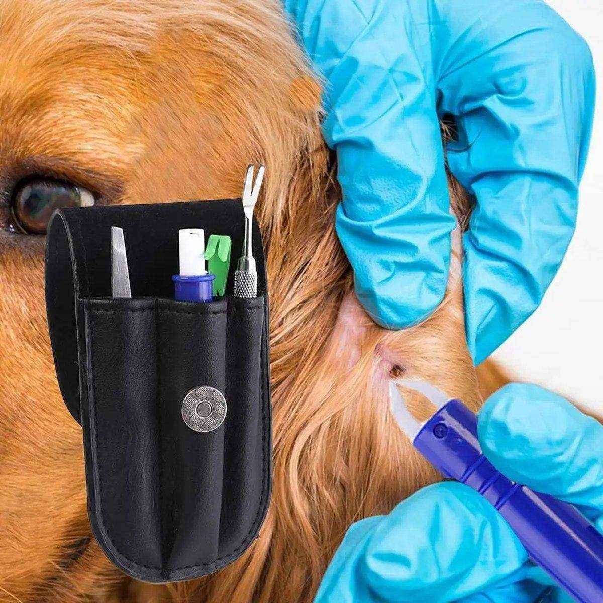 Tick Clip Pet Dog Lice Fork Flea Removal Tool Insect Catch Tweezers Tool Flea Hook - Image 4