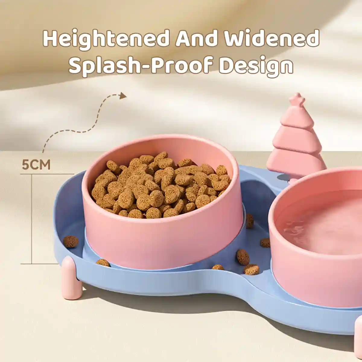 Anti-Slip Pet Ceramic Bowl Set Double Feeder for Cats & Dogs - Image 8