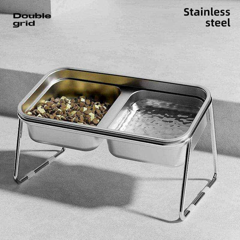 Elevate Mealtime with This Ergonomic Stainless Steel Cat Bowl Set - Image 6