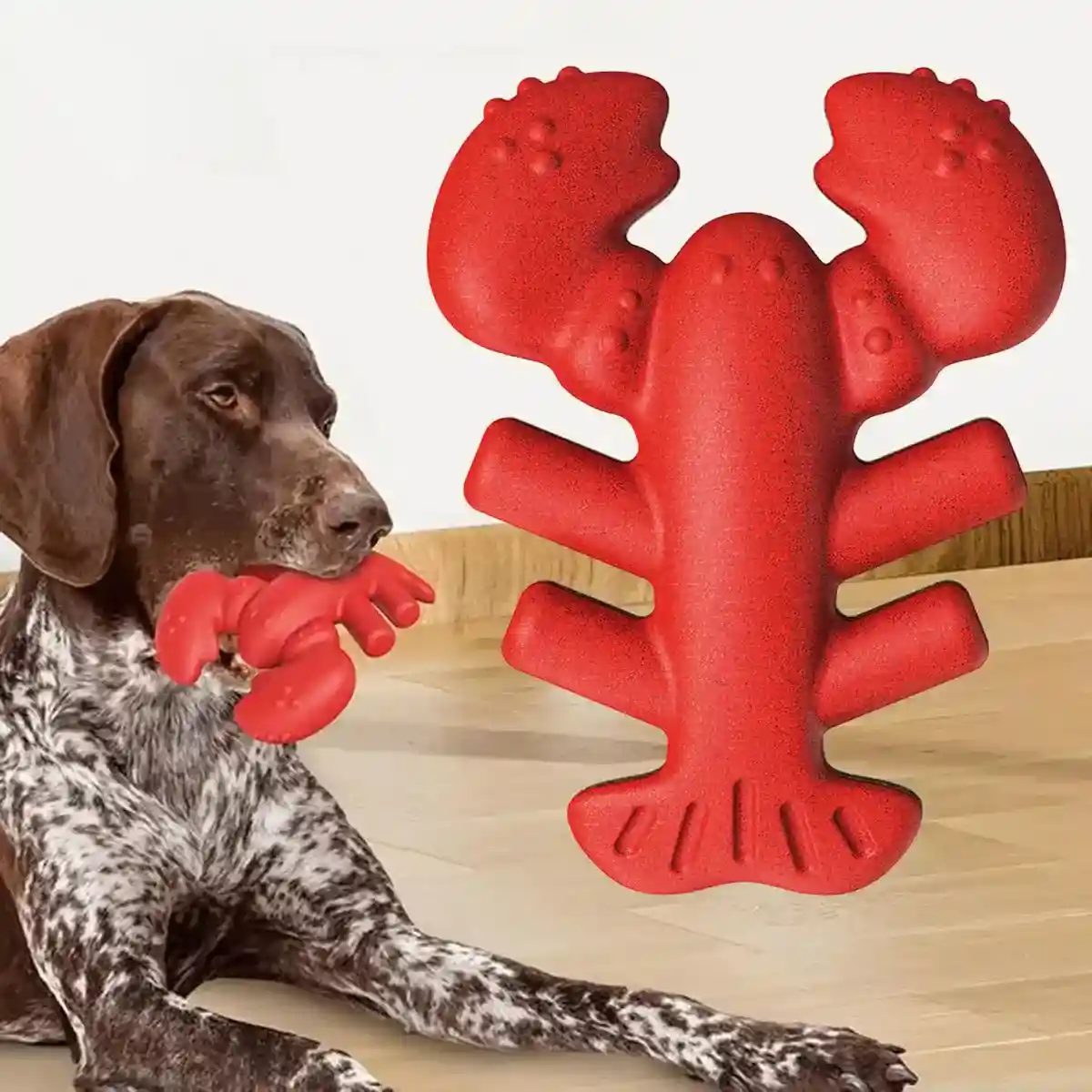 Tough Lobster Dog Chew Toy Durable Dental Toy for Large Breeds - Image 13