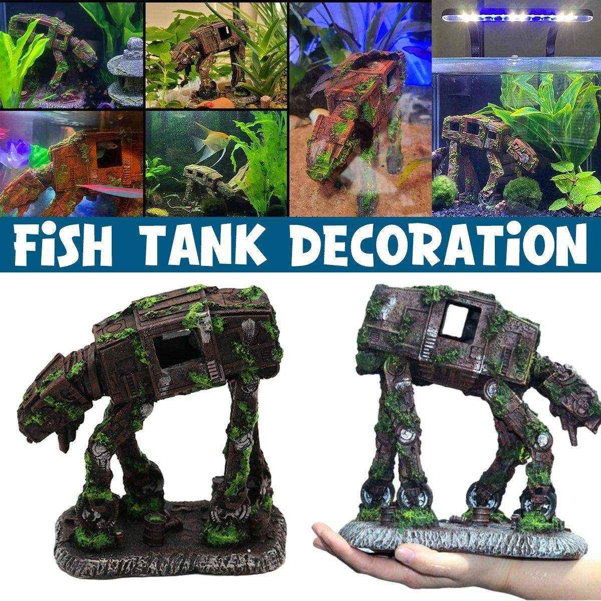 Transformers Robot Dog Aquarium Ornament - Image 3