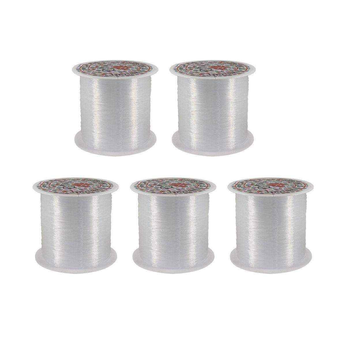 Transparent Aquarium Moss Binding Line 5pcs Crystal Fishing Line for Plant Tank - Image 2