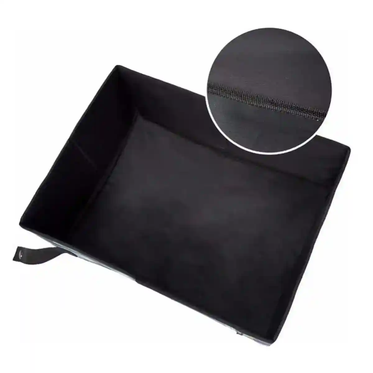 Travel Cat Litter Box With Lid and Handle Standard Portable Foldable Cat Litter Box Fabric Cat Litter Bag - Image 3