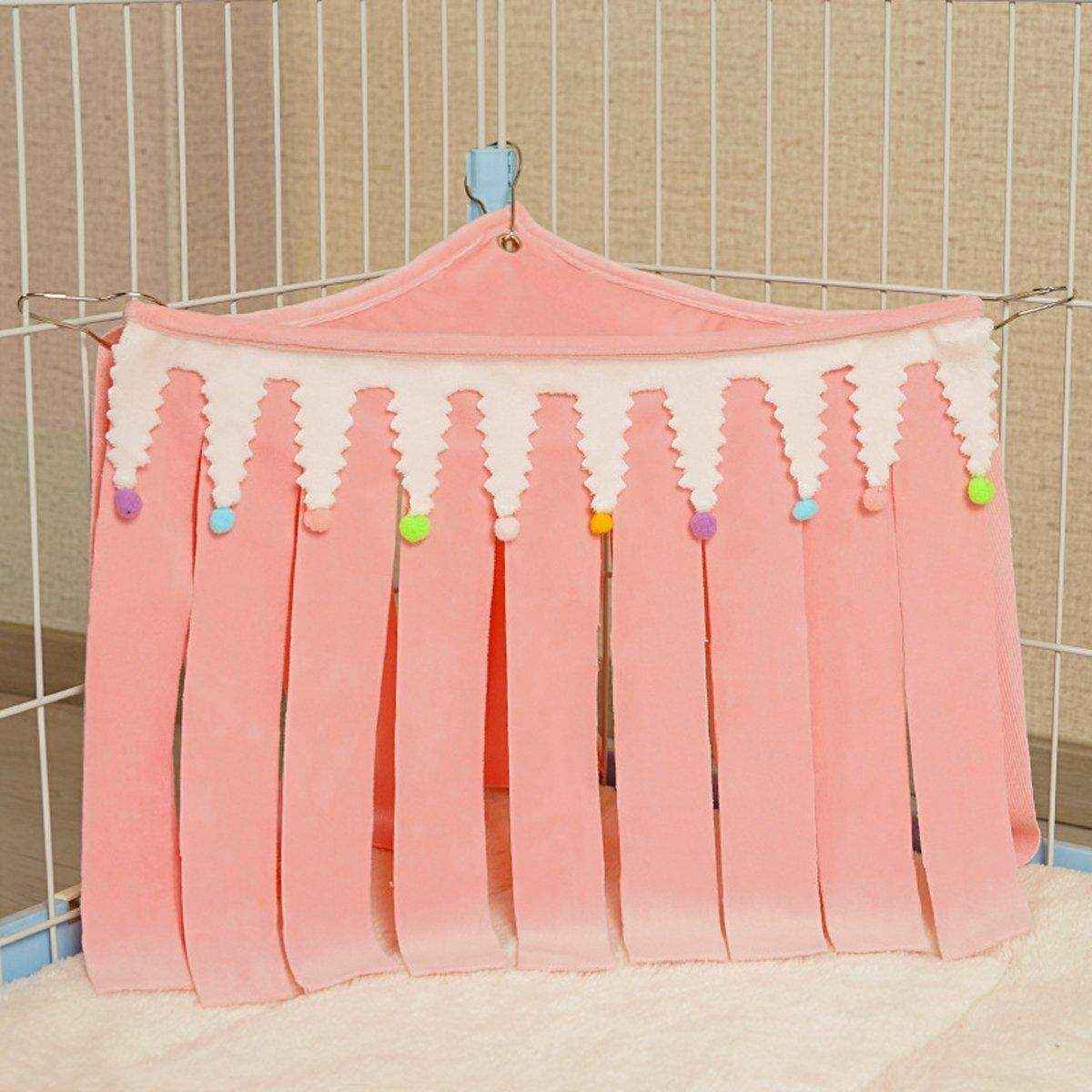 Cozy Triangle Tassel Pet Hammock - Image 5