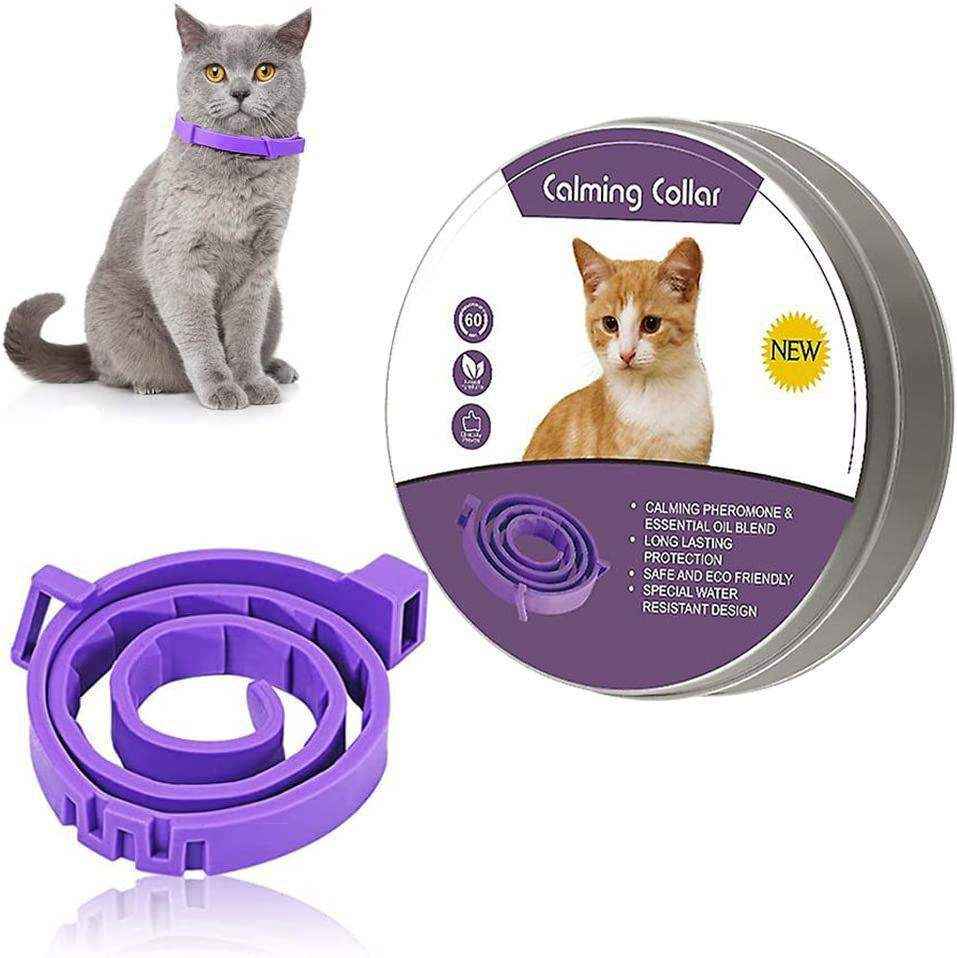 3/6PCS Pet Calming Collar Adjustable Anti-anxiety for Cats Dogs Stress Reduction - Image 4