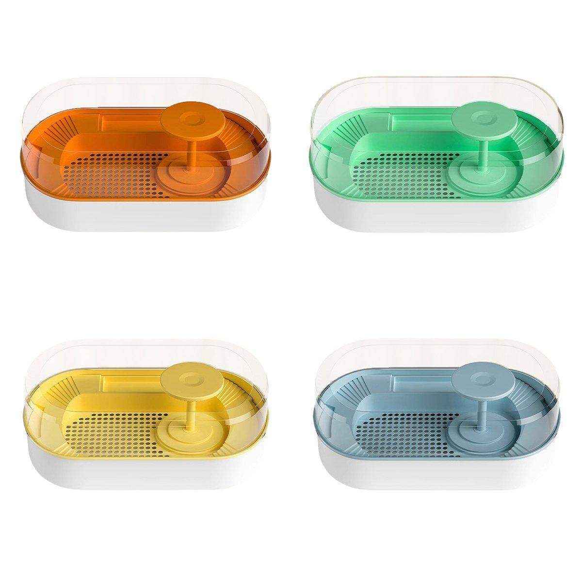 Turtle Special Feeding Tank Sunset Small Ecological Tank Feeding Box Landscape Filter - Image 3