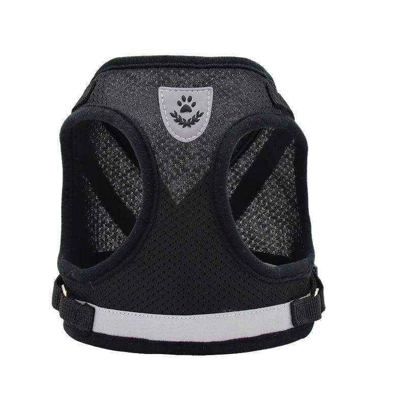 Reflective Dog Cat Pet Harness Leash Puppy Soft Adjustable  Vest Mesh Clothes - Image 13