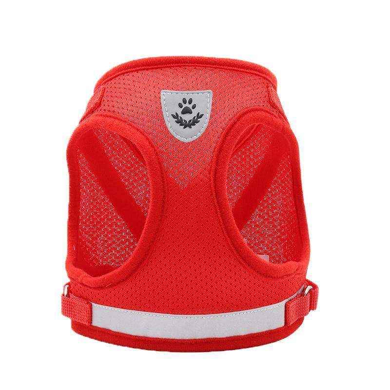 Reflective Dog Cat Pet Harness Leash Puppy Soft Adjustable  Vest Mesh Clothes - Image 14