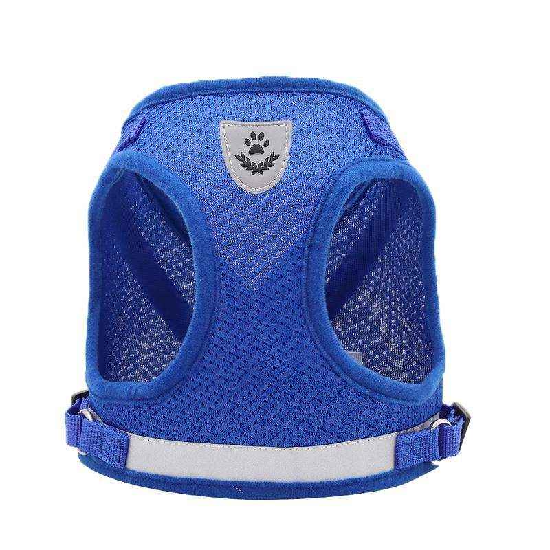 Reflective Dog Cat Pet Harness Leash Puppy Soft Adjustable  Vest Mesh Clothes - Image 15