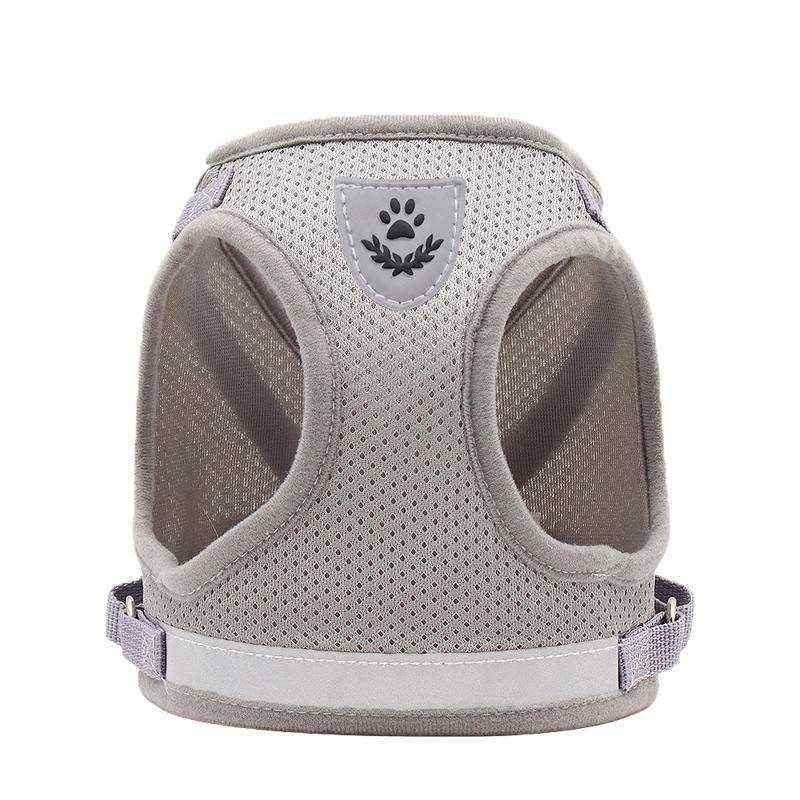 Reflective Dog Cat Pet Harness Leash Puppy Soft Adjustable  Vest Mesh Clothes - Image 16
