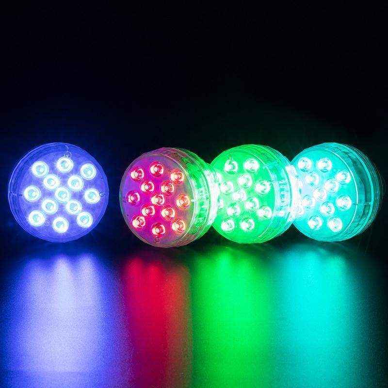 2/4pcs Submersible RGB LED Lights For Aquariums - Image 4