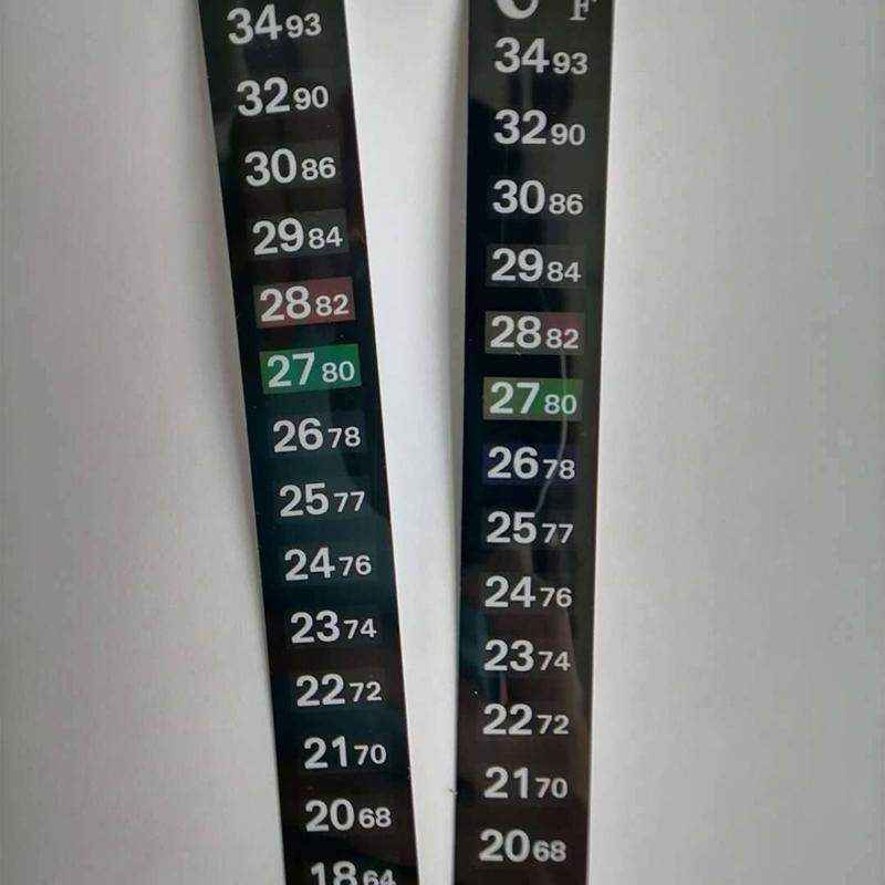 1/5/10pcs Fish Tank Temperature Strip 13*1.8cm - Image 8