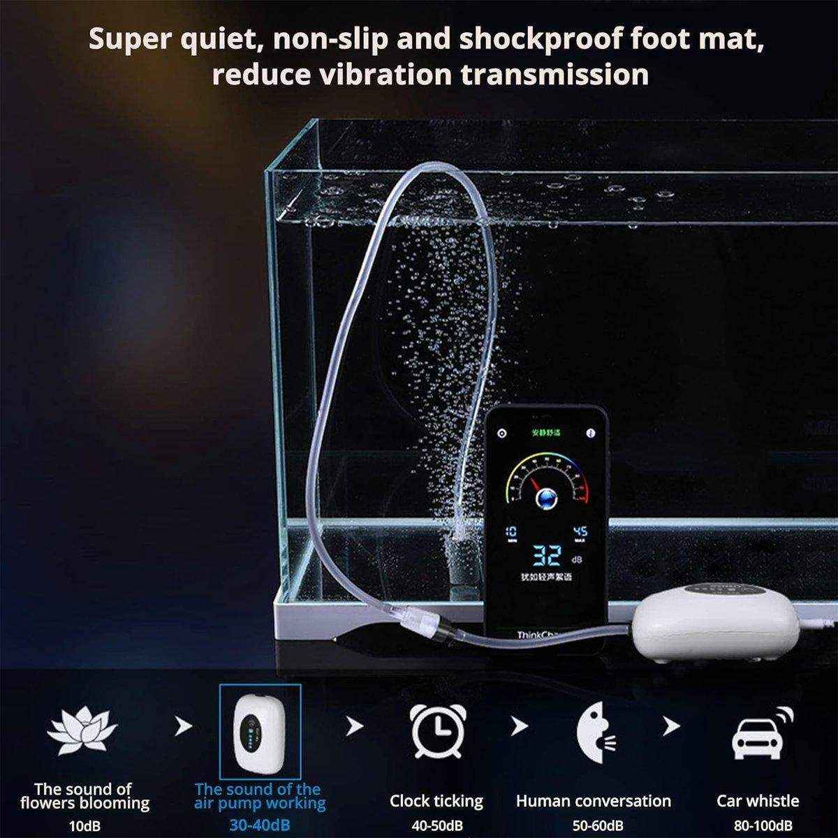 USB Portable Air Pump Long-Endurance Aquarium Air Pump - Image 6