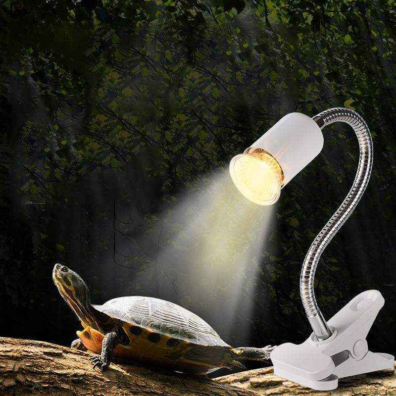E27 Reptile Heating Light Turtle Lizard UVB + UVA Pet Heat Lamp Clip Holder - Image 10