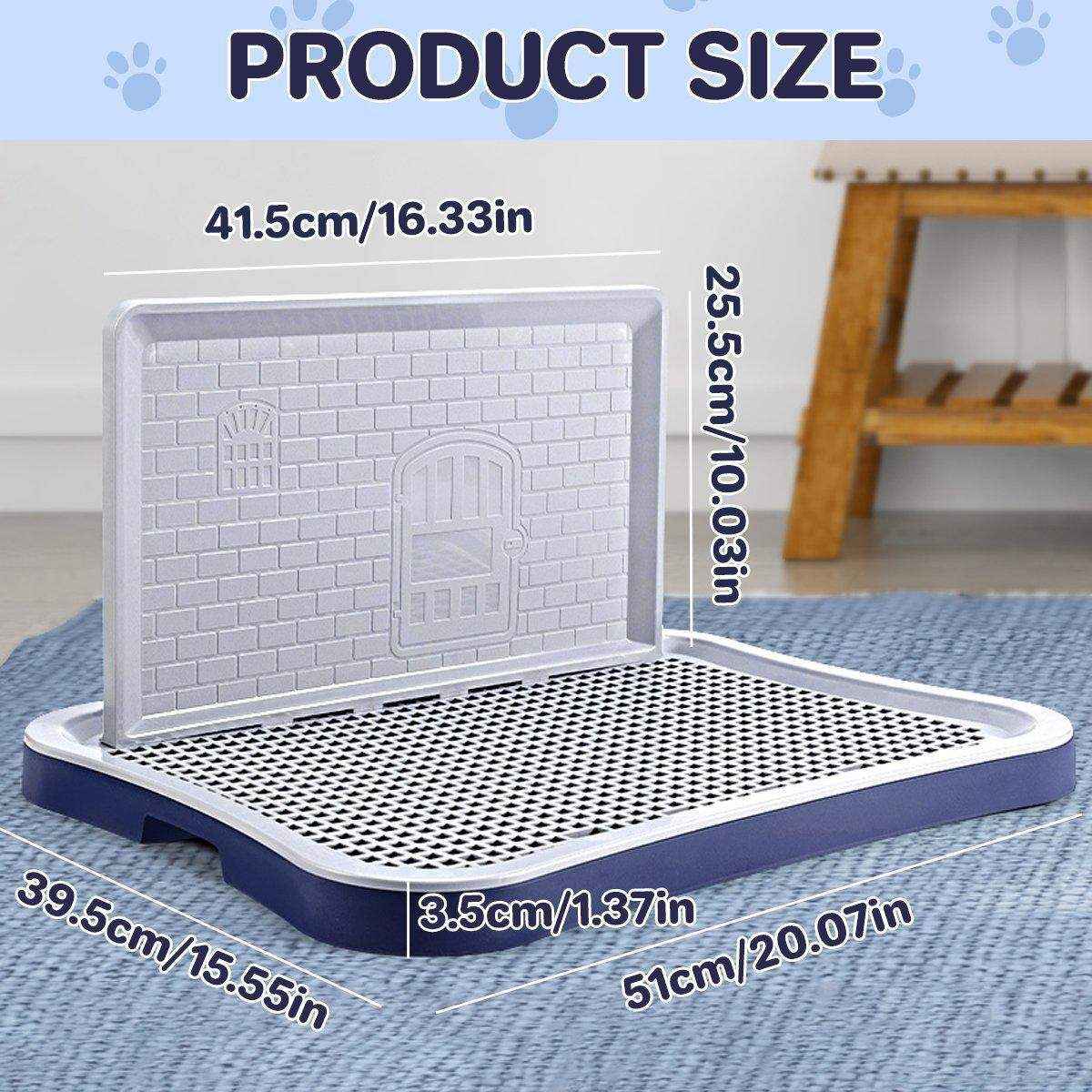 Versatile Indoor Dog Potty with High Wall - Pet Hygiene Solution - Image 8
