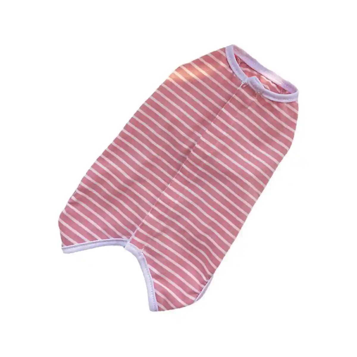 Pet Clothes Solid Color Striped Dog Cat Jumper Puppy Outfit - Image 15