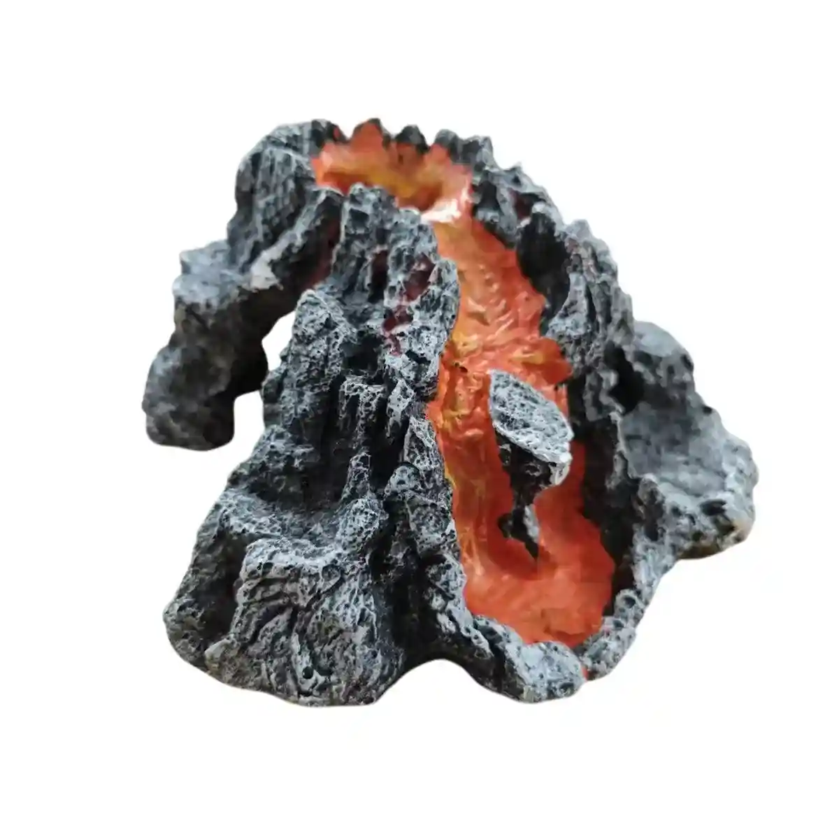 Volcanic Rock Aquarium Decoration Resin Fish Tank Shelter Cave - Image 10