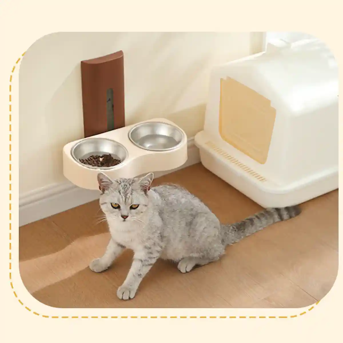 Wall Mounted Cat Bowl - Image 11