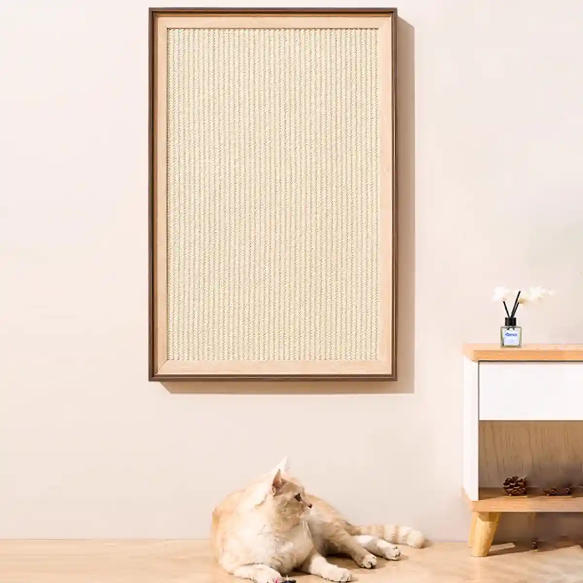 Wall Mounted Cat Scratching Board with Natural Sisal - Image 11