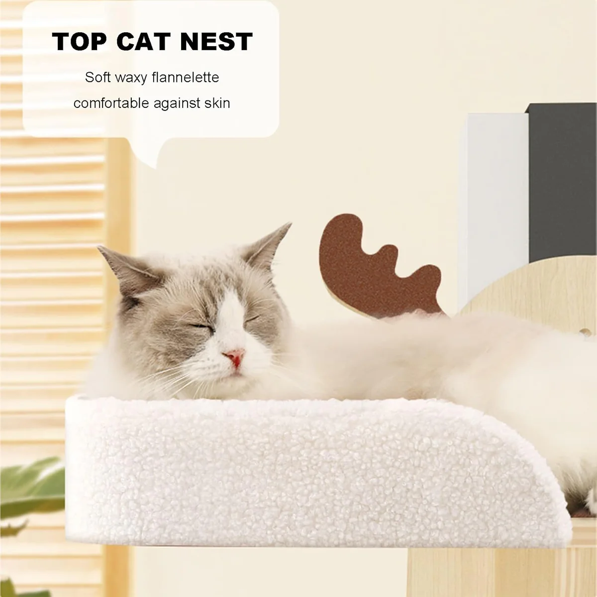 Wall Mounted Cat Tree for Door Installation - Image 8