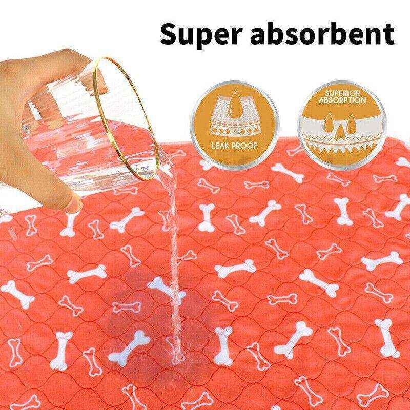 Washable Pet Dog Cat Puppy Training Pee Reusable Pads Cushion Bed Absorbent Mat - Image 5