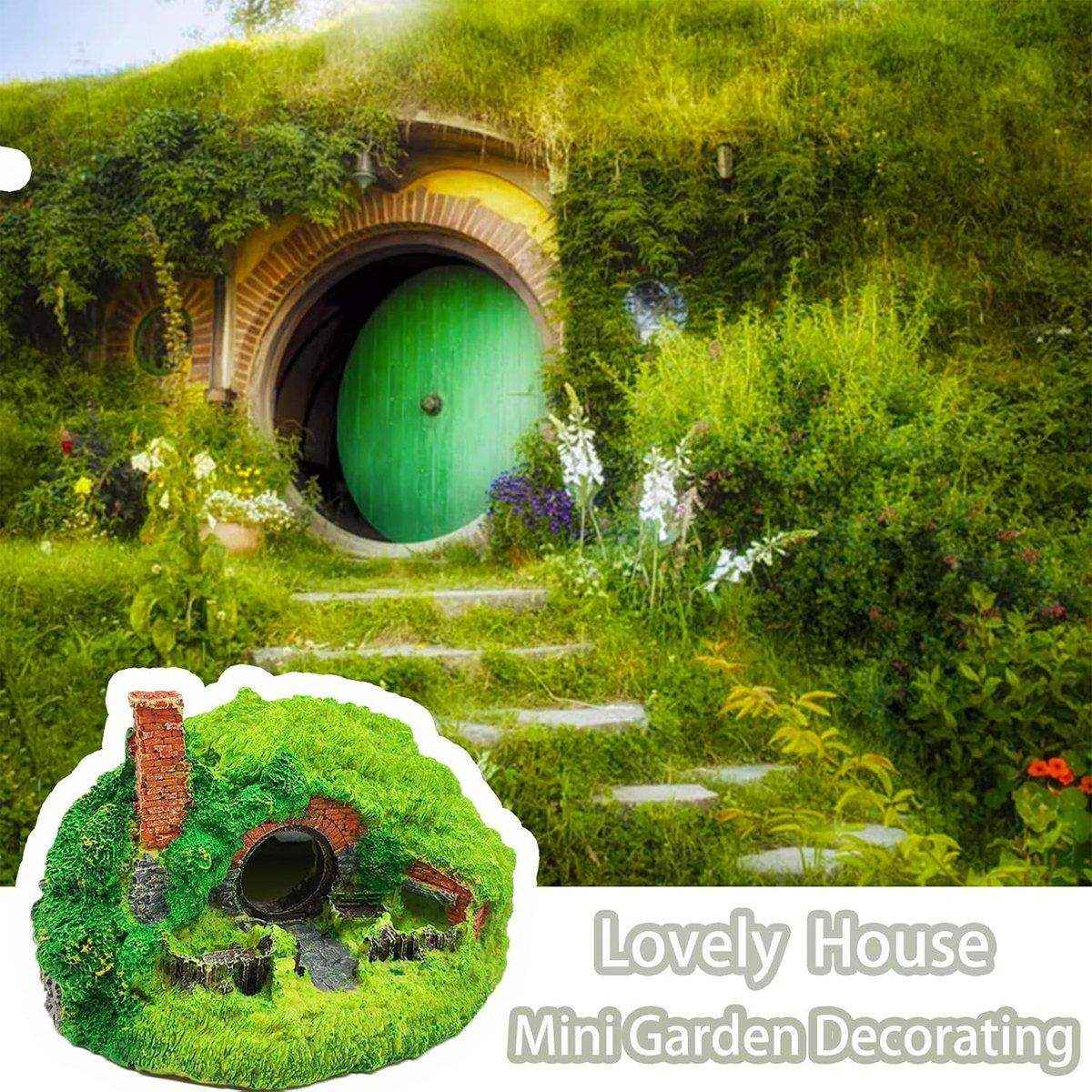 Grass House Aquarium Ornament Realistic Fish Tank Decoration for Fresh & Saltwater - Image 12