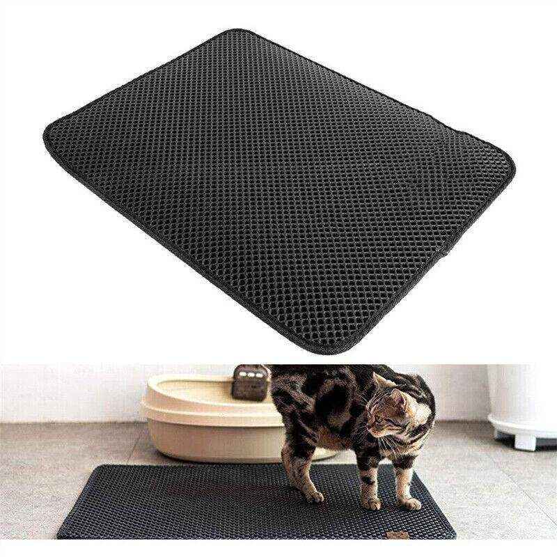 Foldable Double-Layer Cat Litter Mat 3 Sizes