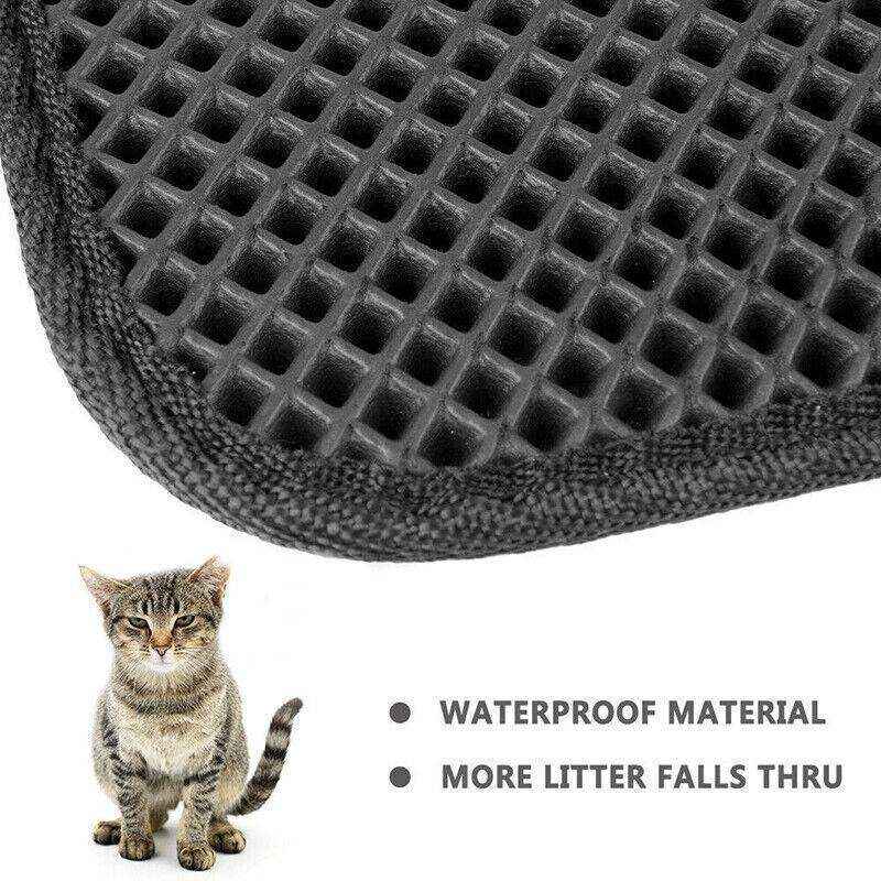 Foldable Double-Layer Cat Litter Mat 3 Sizes - Image 8