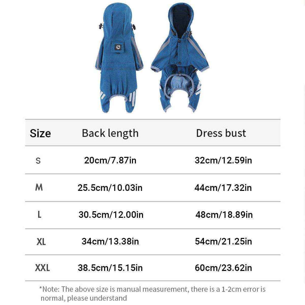 Waterproof Dog Raincoat for Small Medium Dogs - Image 19