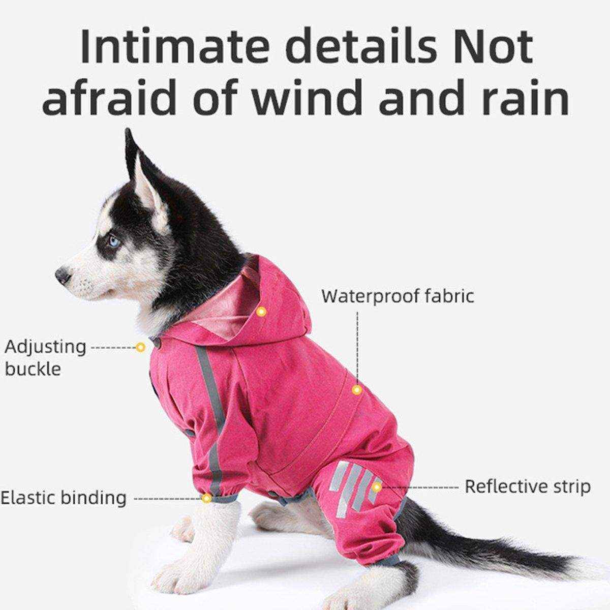 Waterproof Dog Raincoat for Small Medium Dogs - Image 6