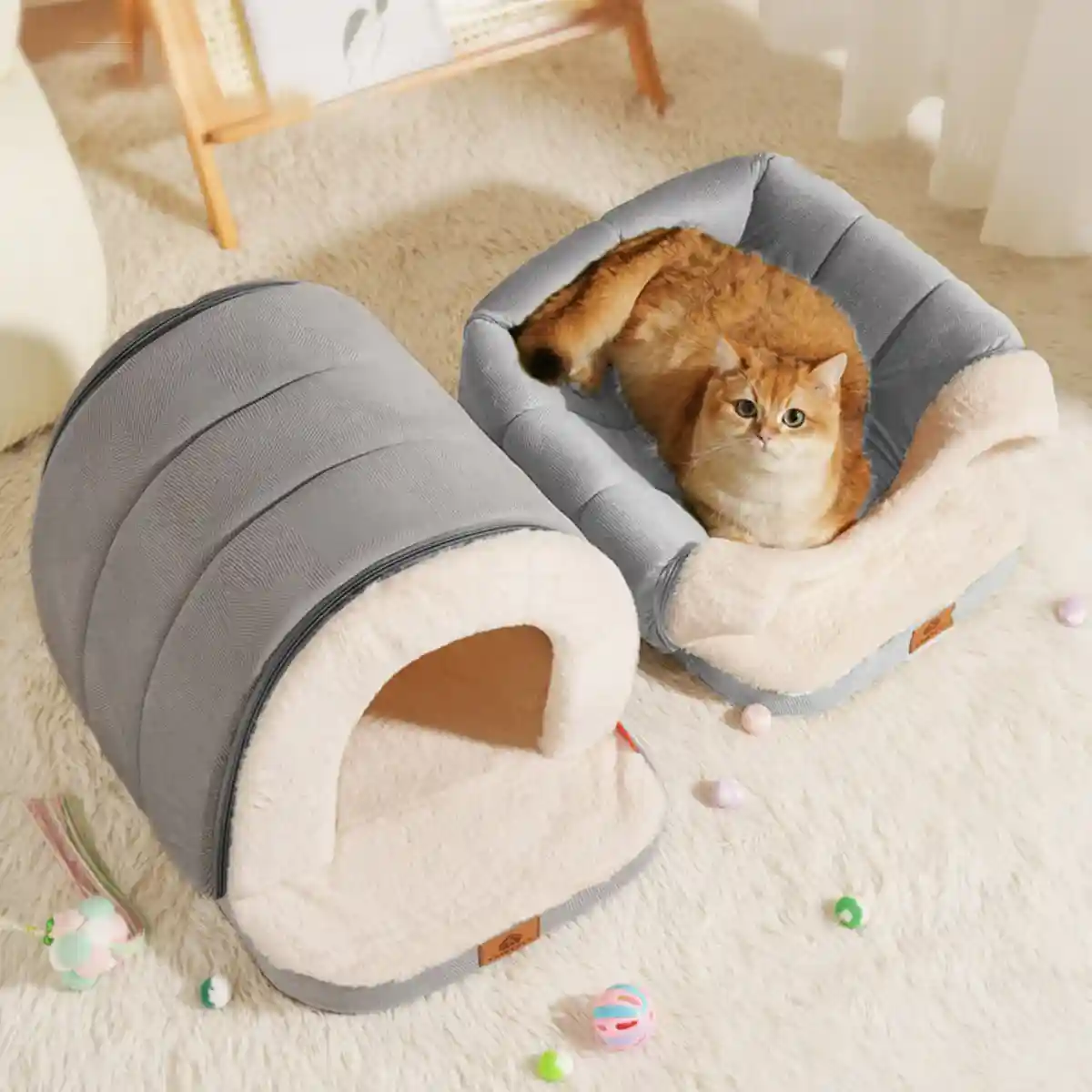 Winter Warm Pet Nest For Cats And Dogs Cat House - Image 5