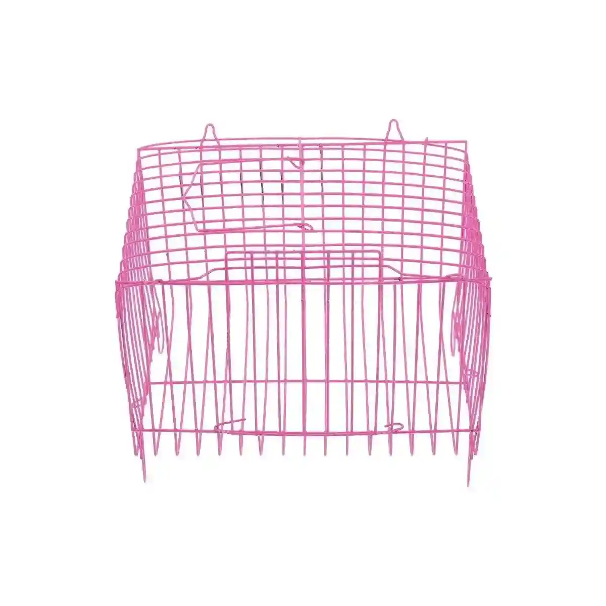 Wire Frame Small Pet Transport Cages Set Durable and Foldable 10 Pack - Image 14