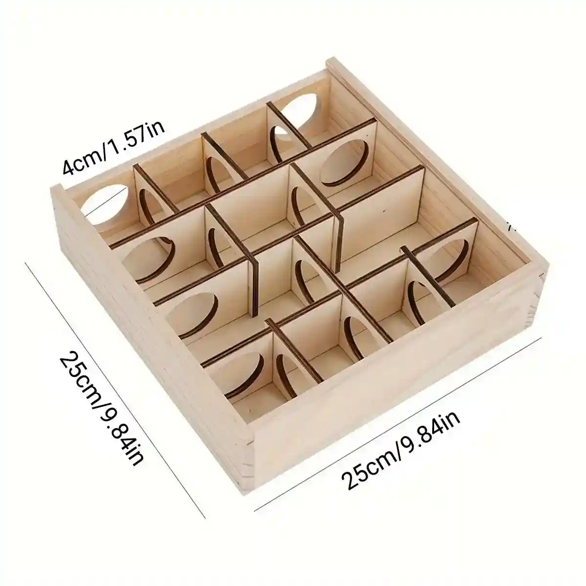 Interactive Wooden Hamster Toy Maze for Small Pets’ Play & Exercise - Image 16
