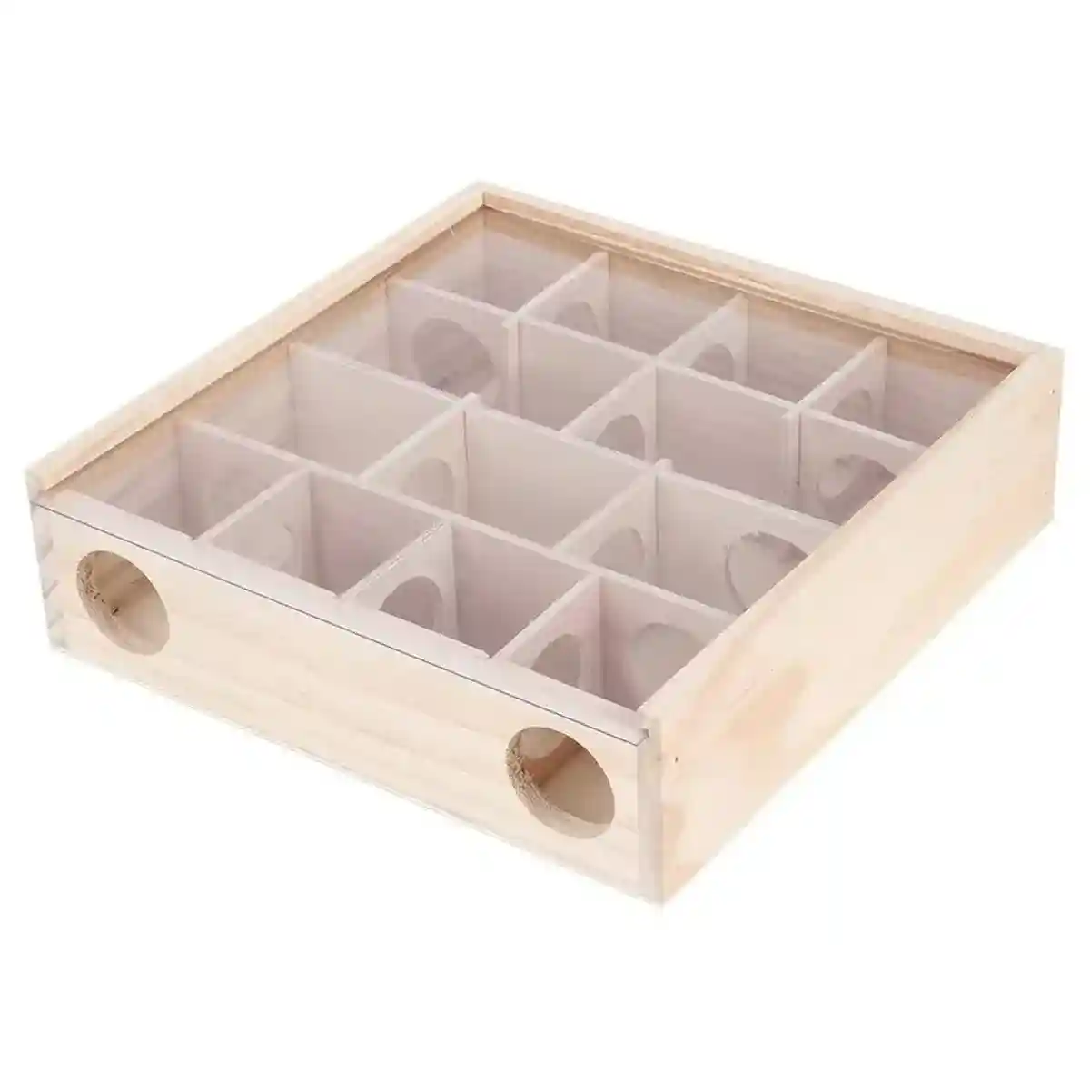 Interactive Wooden Hamster Toy Maze for Small Pets’ Play & Exercise - Image 6