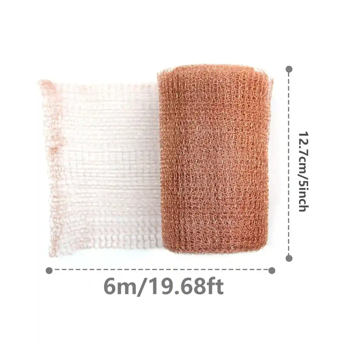 Woven Copper Mesh Roll 15cm x 6m for Gardening Pest Control - Image 6
