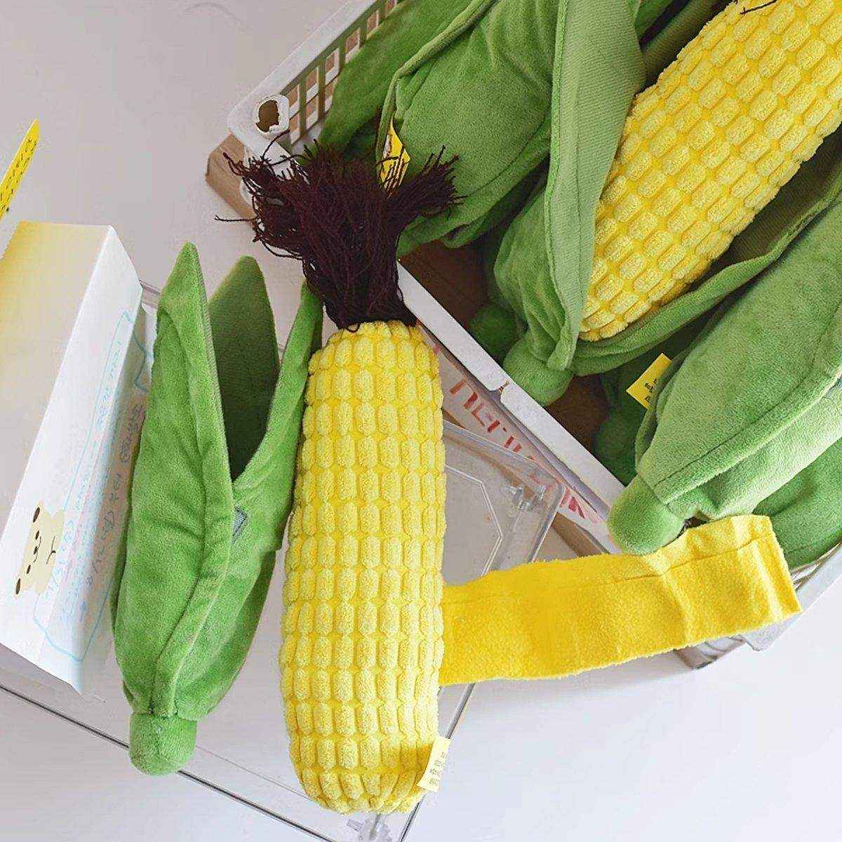 Yellow & Green Corn Puppy Chew Toy Dog Toy - Image 5